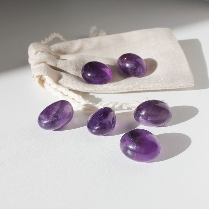 AMETHIST | Trommelsteen | innerlijke rust, doorbreken slechte gewoontes, beschermend